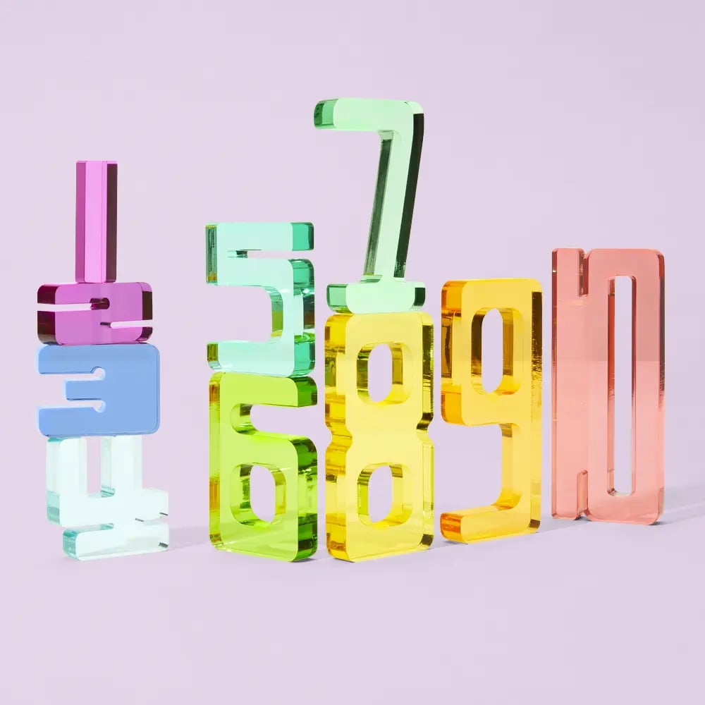 Rainbow Block Numbers