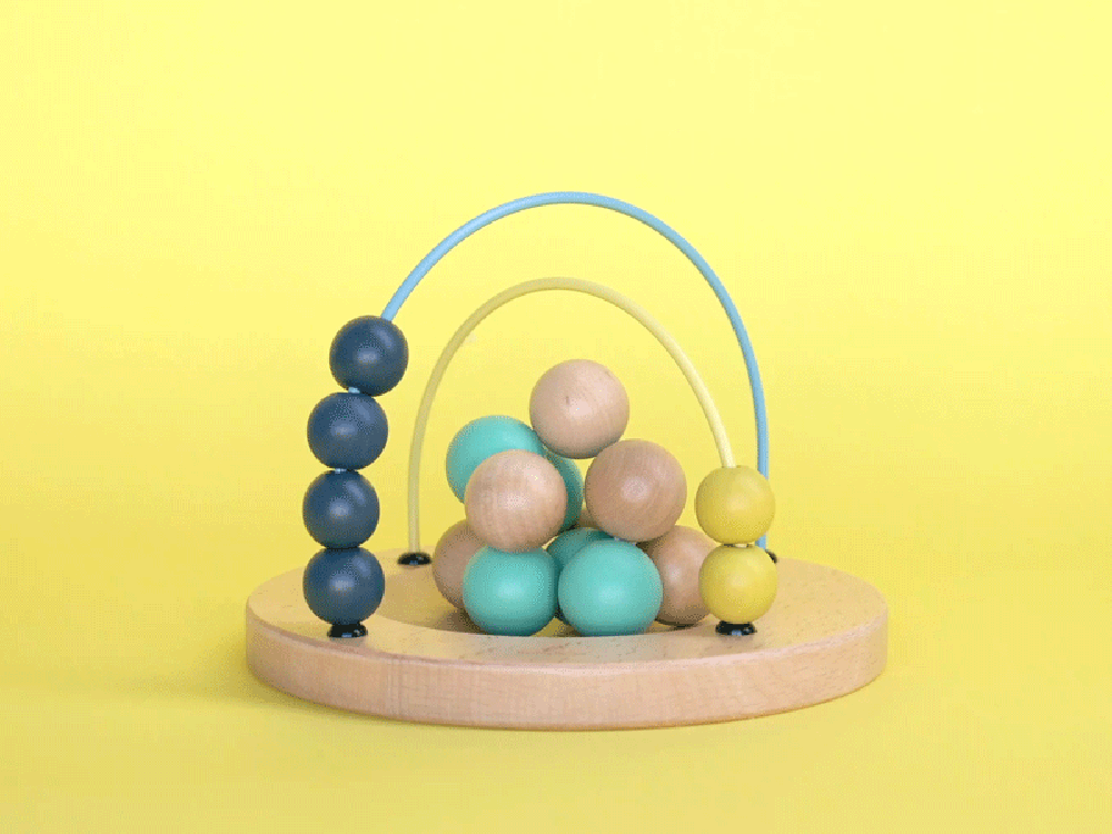 Atom Bead Maze