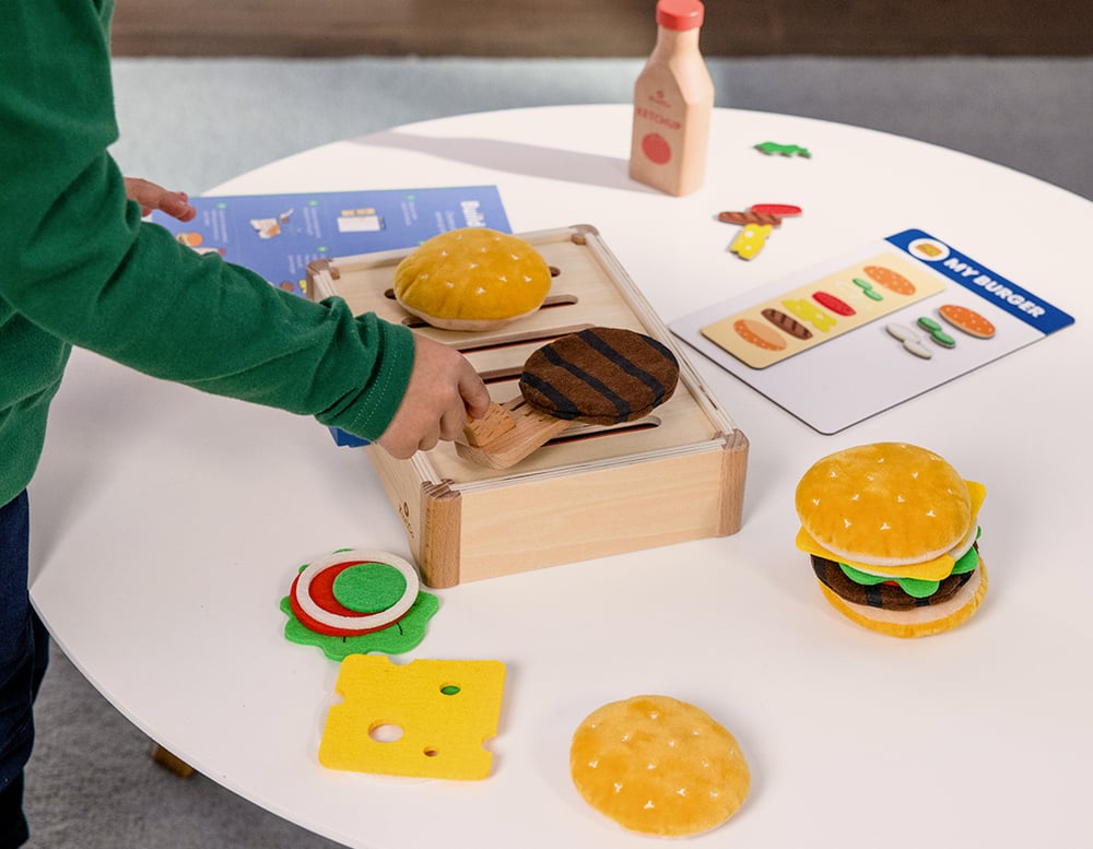 Build-a-Burger Grill