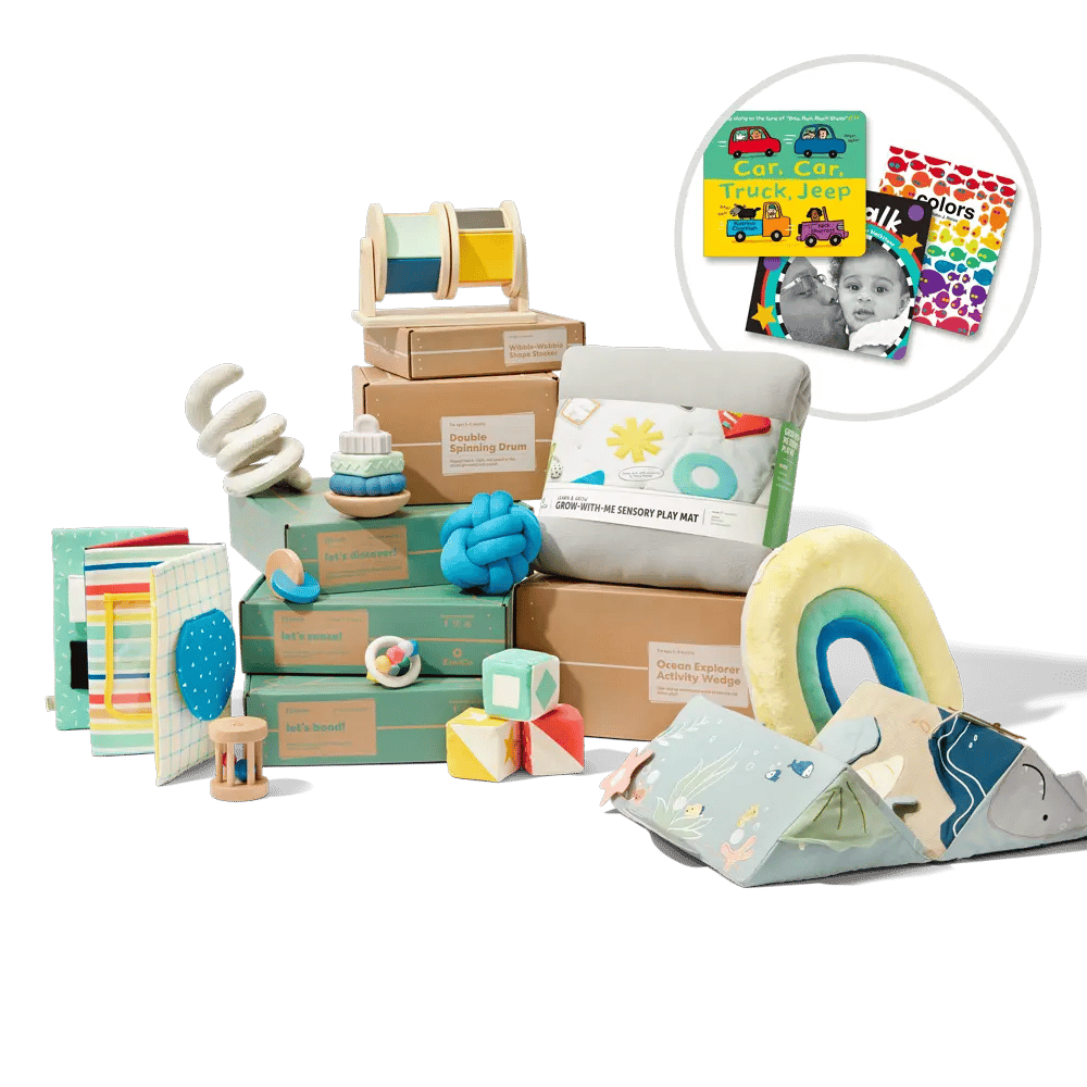 0-6 Months Baby Registry: Panda Crate Deluxe Toys + Books
