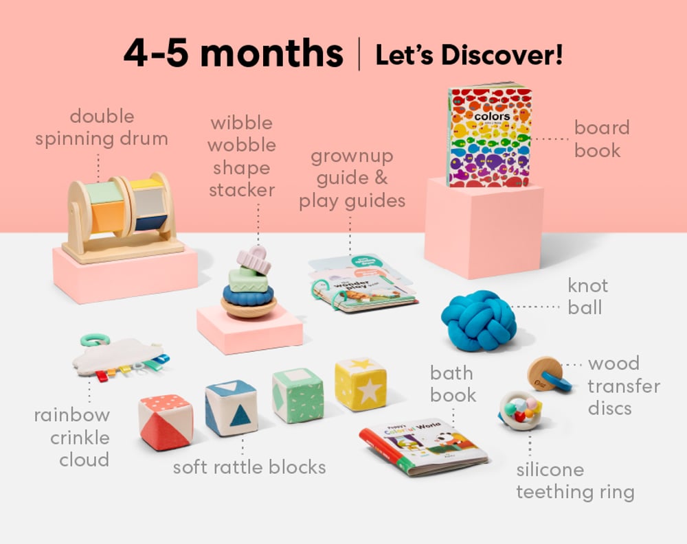 0-6 Months Baby Registry: Panda Crate Deluxe Toys + Books