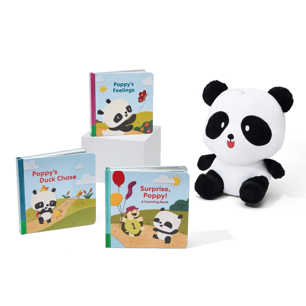 Poppy Plushie Book Set