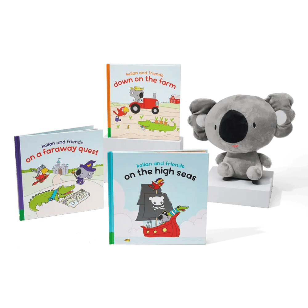 Kellan Plushie Book Set