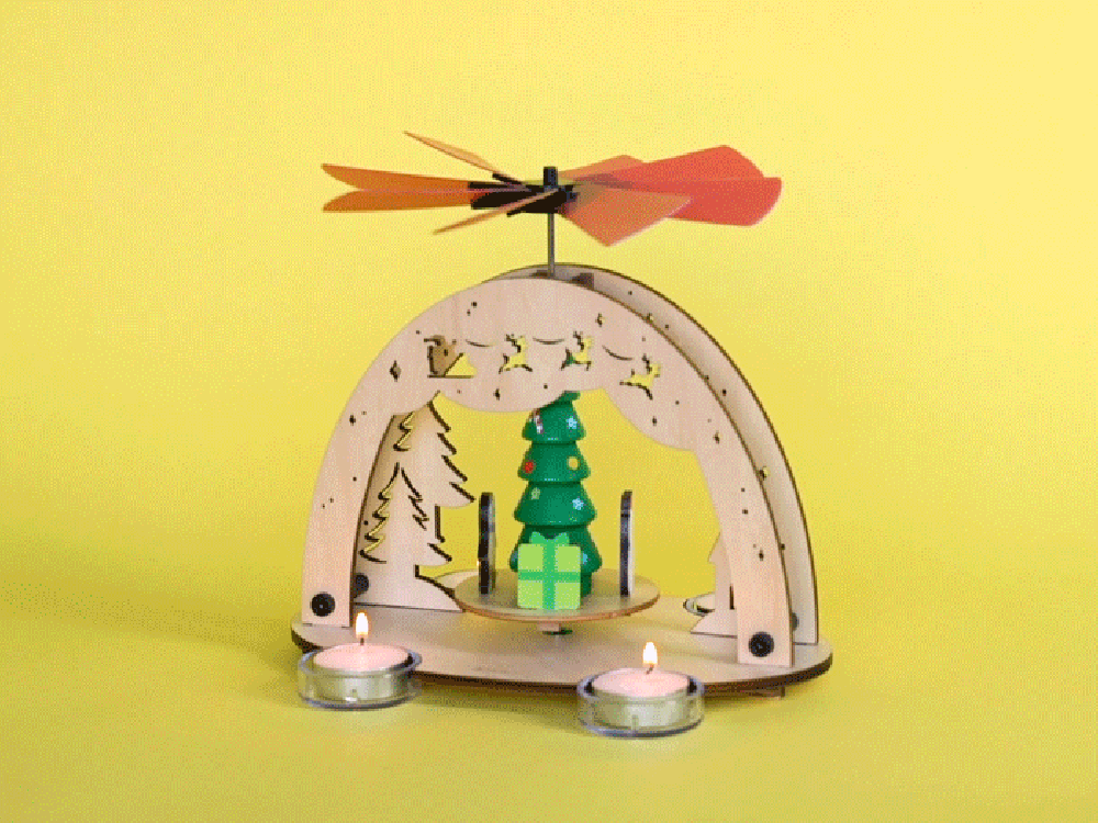 Christmas Candle Carousel + Winter Wonders Book Bundle 6 Christmas Candle Carousel + Winter Wonders Book Bundle