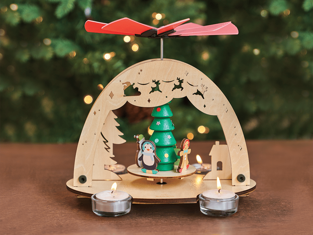 Christmas Candle Carousel + Winter Wonders Book Bundle 8 Christmas Candle Carousel + Winter Wonders Book Bundle