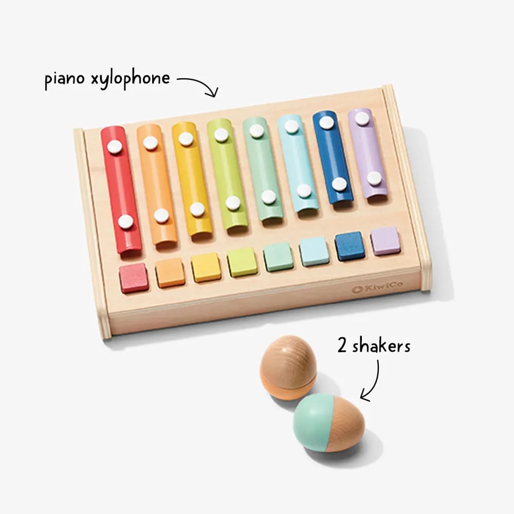 Piano Xylophone and Shaker Set